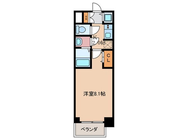 S-RESIDENCE都島の物件間取画像